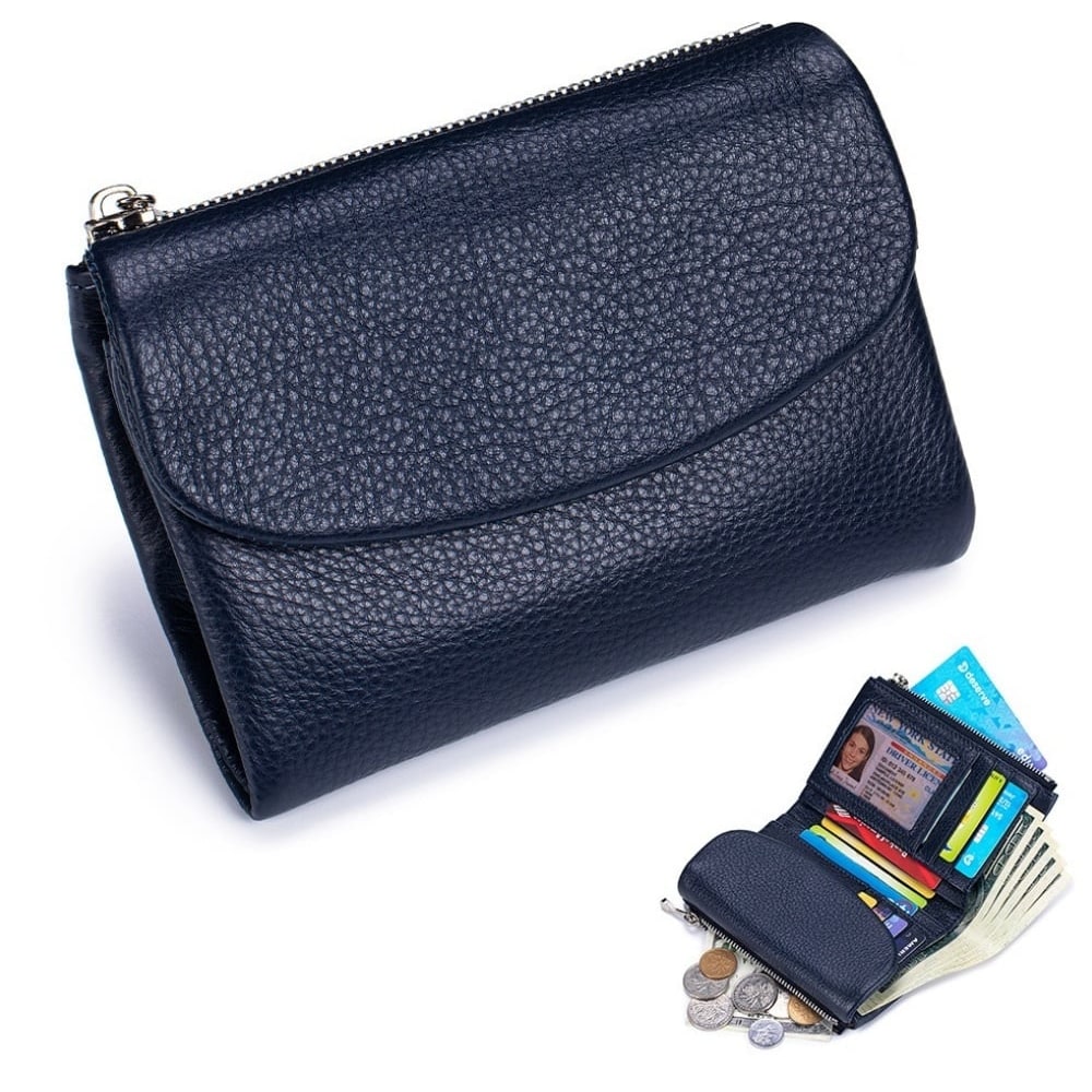 Women's RFID Wallet | Slim Card Holder with Coin Purse