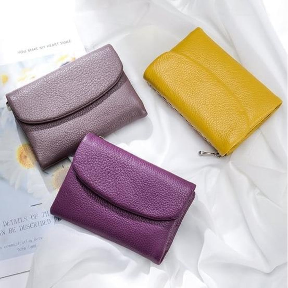 Women's RFID Wallet | Slim Card Holder with Coin Purse
