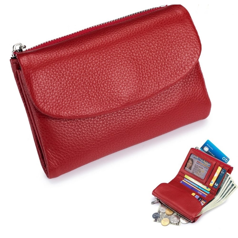 Women's RFID Wallet | Slim Card Holder with Coin Purse
