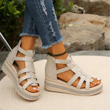 Women's Platform Wedge Sandals | Adjustable Strap Shoes