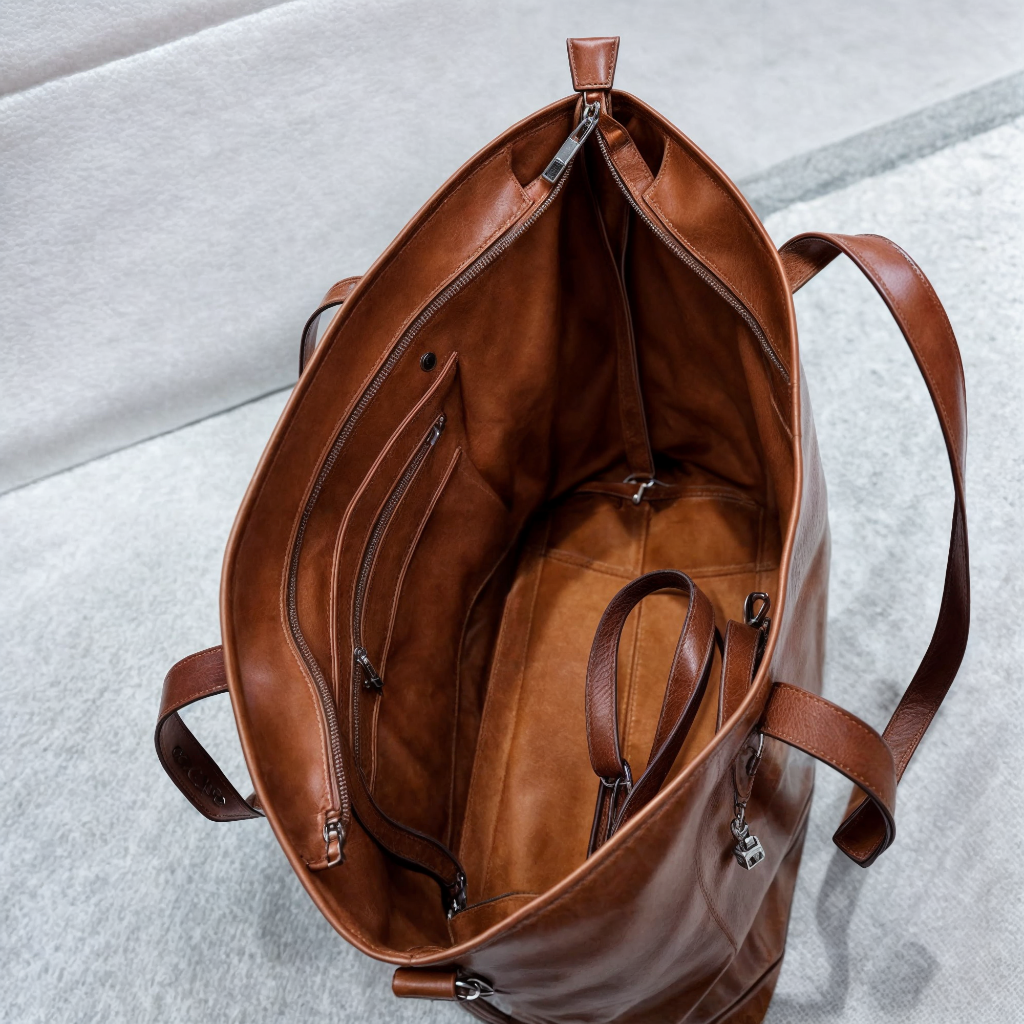 Women's Zip Tote Bag | Large Bag