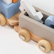 Wooden Toy Train | Interactive Learning and Fine Motor Skills