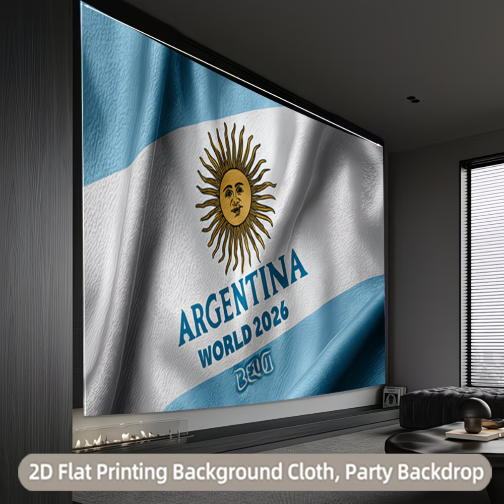 Argentina Flag Backdrop | World Cup Party Wall Decoration